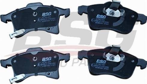 BSG BSG 16-202-005 - Brake Pad Set, disc brake autospares.lv