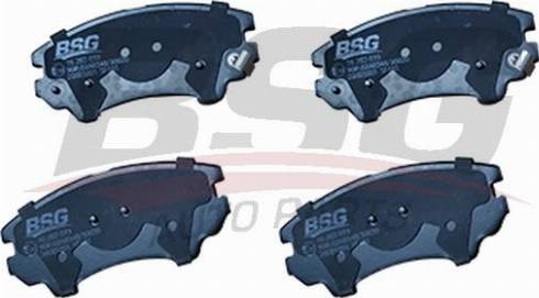 BSG BSG 16-202-019 - Brake Pad Set, disc brake autospares.lv