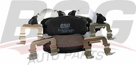 BSG BSG 16-202-017 - Brake Pad Set, disc brake autospares.lv