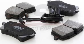 BSG BSG 11-200-006 - Brake Pad Set, disc brake autospares.lv