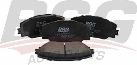 BSG BSG 85-202-003 - Brake Pad Set, disc brake autospares.lv