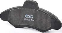 BSG BSG 30-200-016 - Brake Pad Set, disc brake autospares.lv