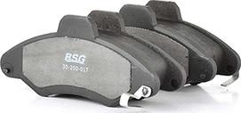 BSG BSG 30-200-017 - Brake Pad Set, disc brake autospares.lv