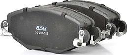 BSG BSG 30-200-026 - Brake Pad Set, disc brake autospares.lv