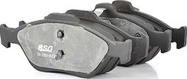 BSG BSG 30-200-023 - Brake Pad Set, disc brake autospares.lv