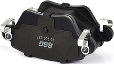 BSG BSG 30-200-027 - Brake Pad Set, disc brake autospares.lv