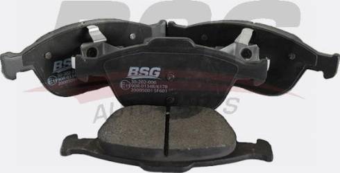 BSG BSG 30-202-006 - Brake Pad Set, disc brake autospares.lv