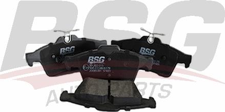 BSG BSG 30-202-015 - Brake Pad Set, disc brake autospares.lv