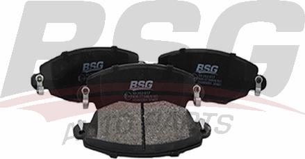 BSG BSG 30-202-017 - Brake Pad Set, disc brake autospares.lv