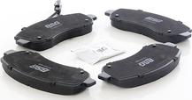 BSG BSG 75-200-003 - Brake Pad Set, disc brake autospares.lv