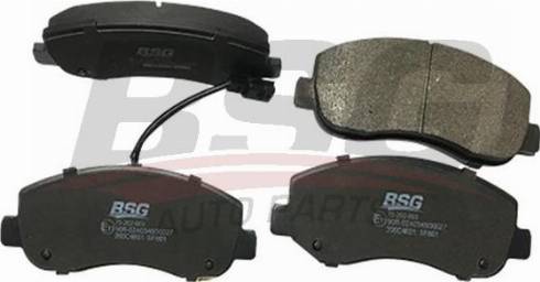 BSG BSG 75-202-003 - Brake Pad Set, disc brake autospares.lv