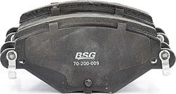 BSG BSG 70-200-009 - Brake Pad Set, disc brake autospares.lv