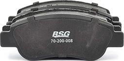 BSG BSG 70-200-008 - Brake Pad Set, disc brake autospares.lv