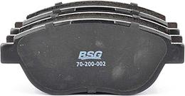 BSG BSG 70-200-002 - Brake Pad Set, disc brake autospares.lv