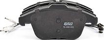 BSG BSG 70-200-021 - Brake Pad Set, disc brake autospares.lv