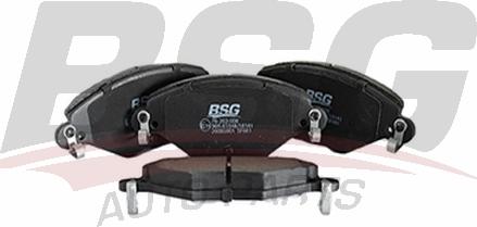 BSG BSG 70-202-008 - Brake Pad Set, disc brake autospares.lv