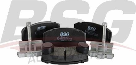 BSG BSG 70-202-011 - Brake Pad Set, disc brake autospares.lv