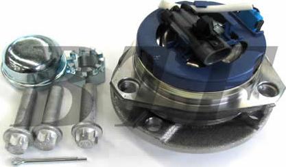 BTE 520060 - Wheel hub, bearing Kit autospares.lv