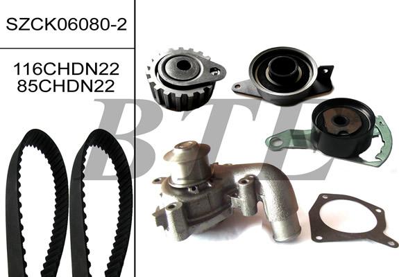 BTE SZCK06080-2 - Water Pump & Timing Belt Set autospares.lv