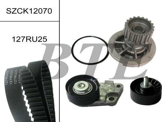 BTE SZCK12070 - Water Pump & Timing Belt Set autospares.lv