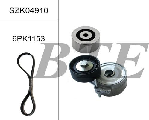 BTE SZK04910 - V-Ribbed Belt Set autospares.lv