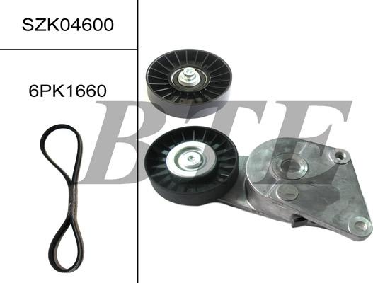 BTE SZK04600 - V-Ribbed Belt Set autospares.lv