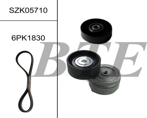 BTE SZK05710 - V-Ribbed Belt Set autospares.lv