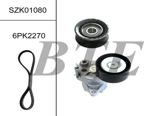 BTE SZK01080 - V-Ribbed Belt Set autospares.lv