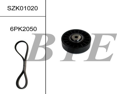 BTE SZK01020 - V-Ribbed Belt Set autospares.lv