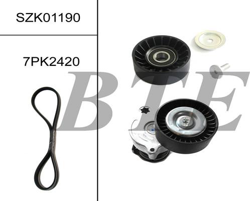 BTE SZK01190 - V-Ribbed Belt Set autospares.lv