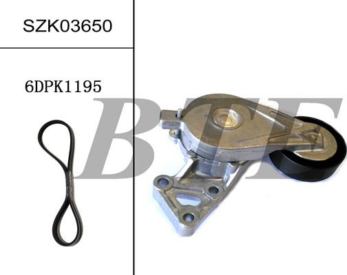 BTE SZK03650 - V-Ribbed Belt Set autospares.lv