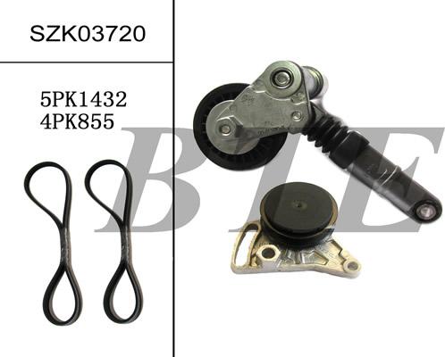 BTE SZK03720 - V-Ribbed Belt Set autospares.lv