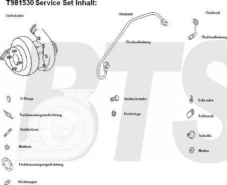 BTS Turbo T981530 - Charger, charging system autospares.lv