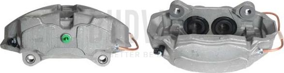 Budweg Caliper 345197 - Brake Caliper autospares.lv