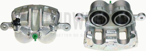 Budweg Caliper 343945 - Brake Caliper autospares.lv