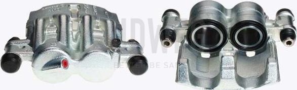 Budweg Caliper 343917 - Brake Caliper autospares.lv