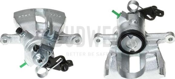 Budweg Caliper 343431 - Brake Caliper autospares.lv