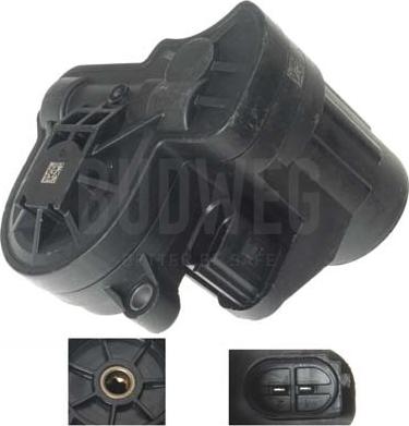 Budweg Caliper 208016 - Control Element, parking brake caliper autospares.lv