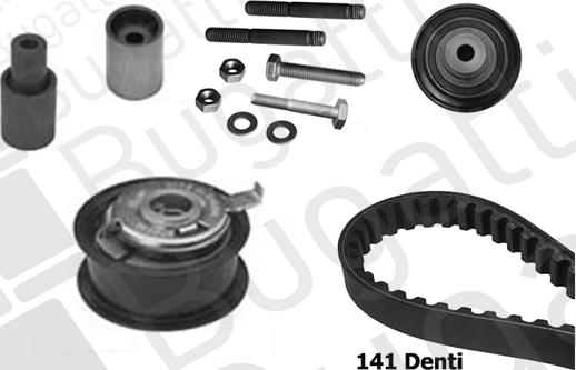 BUGATTI BKCD0598 - Timing Belt Set autospares.lv