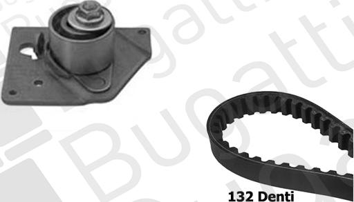 BUGATTI BKCD0597 - Timing Belt Set autospares.lv