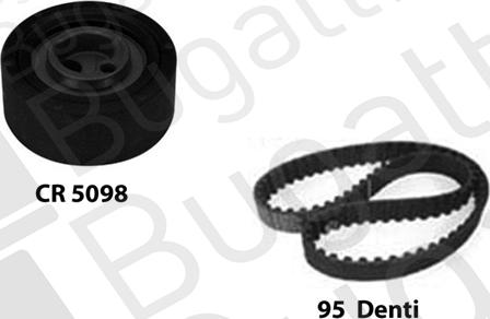 BUGATTI BKCD0550 - Timing Belt Set autospares.lv