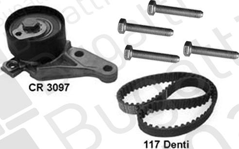 BUGATTI BKCD0568 - Timing Belt Set autospares.lv