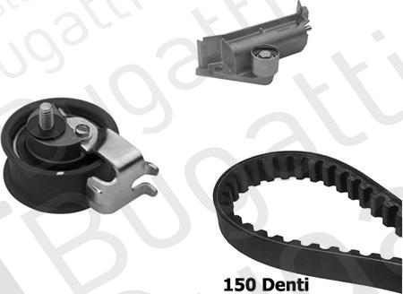 BUGATTI BKCD0645 - Timing Belt Set autospares.lv