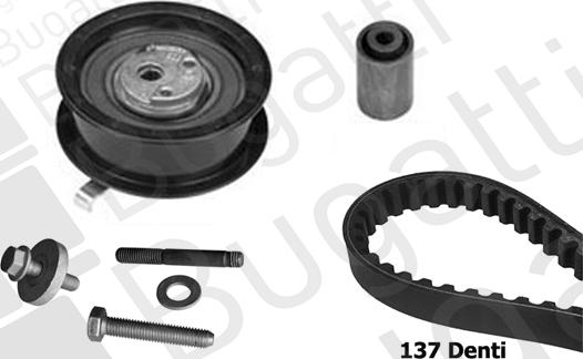 BUGATTI BKCD0046 - Timing Belt Set autospares.lv