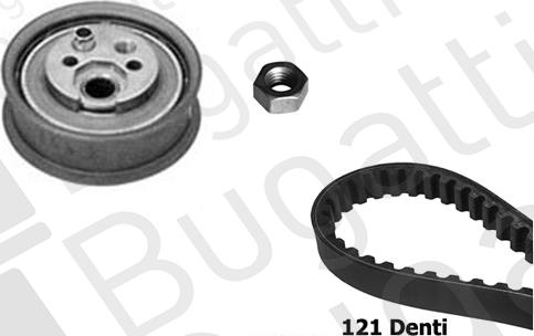 BUGATTI BKCD0041 - Timing Belt Set autospares.lv