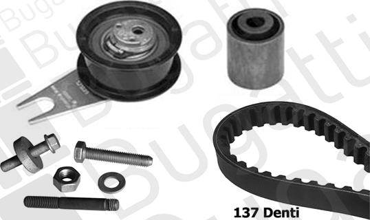 BUGATTI BKCD0042 - Timing Belt Set autospares.lv