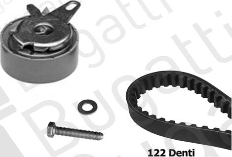 BUGATTI BKCD0054 - Timing Belt Set autospares.lv