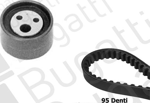 BUGATTI BKCD0057 - Timing Belt Set autospares.lv