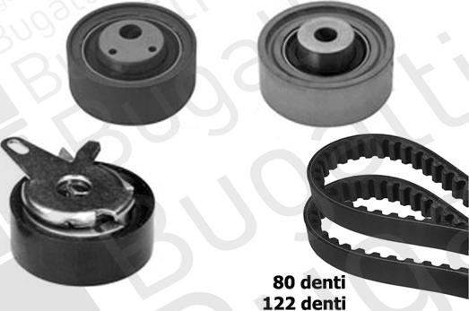 BUGATTI BKCD0008 - Timing Belt Set autospares.lv