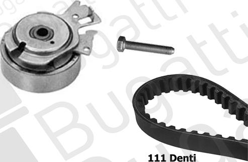 BUGATTI BKCD0019 - Timing Belt Set autospares.lv